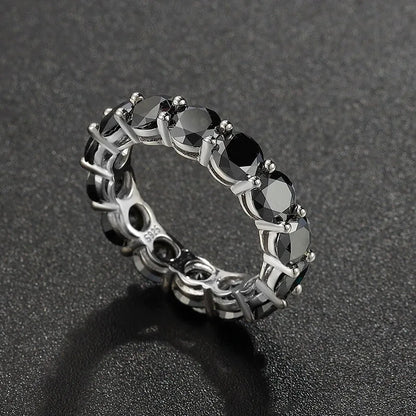 0.5Ct S925 Silver Moissanite Couple Rings | Single Row Diamond Design | Perfect for Birthdays & Special Occasions Katherine