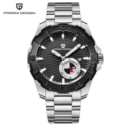 Pagani Design 1636 Men's Luxury Automatic Mechanical Watch – Stainless Steel, Waterproof, Fashionable Montre Homme