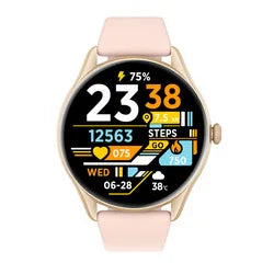 NFC M19 Pro Smartwatch with Bluetooth Calling – 1.43” AMOLED Display, Message Notifications, Heart Rate & Temperature Monitor, Fitness Sports Watch Fennric