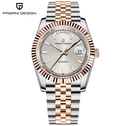 PAGANI DESIGN PD-1752 Rose Gold DD36 Men’s Mechanical Watch | 2025 Luxury Automatic Watch | Sapphire Glass | High‑End Wristwatch for Men