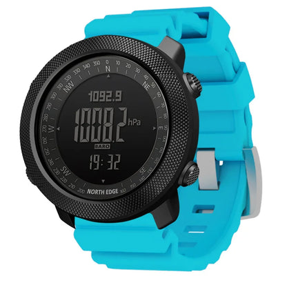 North Edge Apache Smartwatch for Men – Altimeter, Barometer, Compass, Waterproof Hiking Watch