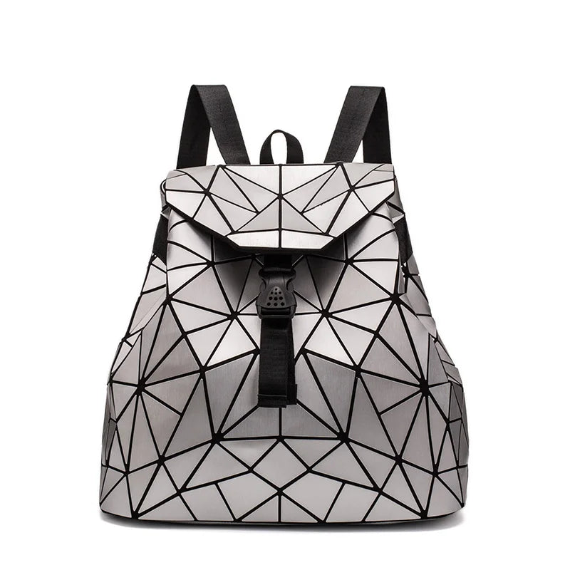 Women Backpack School Bag Teenage Girls Geometric Backpack Travel Camping Waterproof School Backpack Andrea