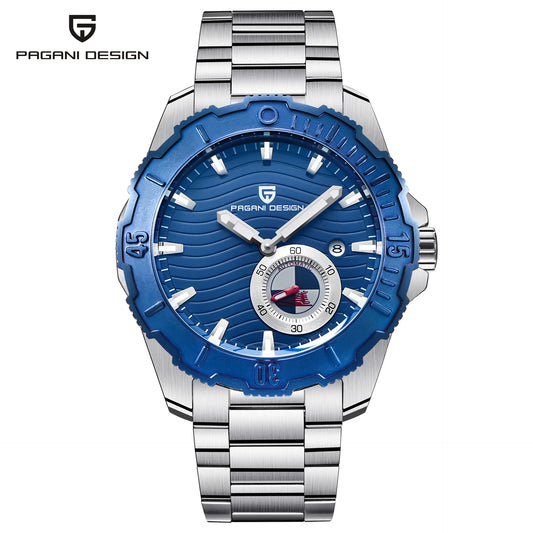 Pagani Design 1636 Men's Luxury Automatic Mechanical Watch – Stainless Steel, Waterproof, Fashionable Montre Homme