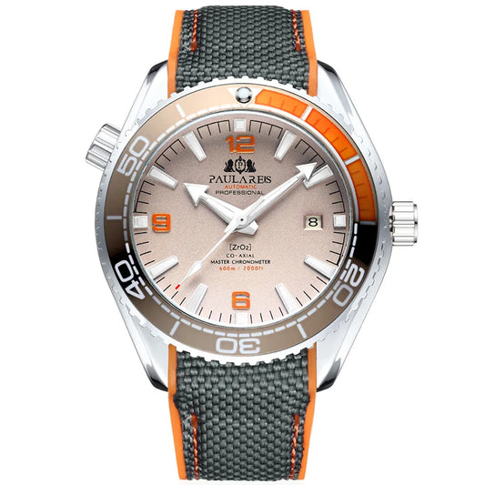 PAULAREIS Luxury Men’s Automatic Watch – Waterproof Sports Mechanical Wristwatch with Luminous Dial and Date Display Yousif