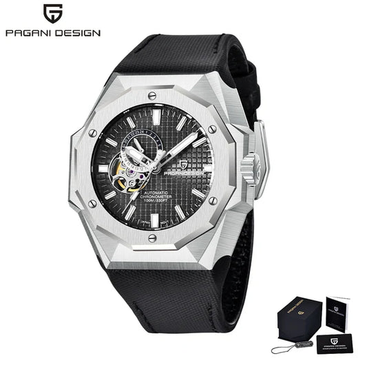 PAGANI DESIGN 
PD-YS010 Men's Mechanical Watch - Automatic, Stainless Steel, Sapphire Crystal, NH39A Movement, 100M Waterproof