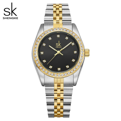 SK Gold Women’s Watch – Luxury Ladies Wristwatch Factory Outlet | Montre Femme | Reloj Para Mujer