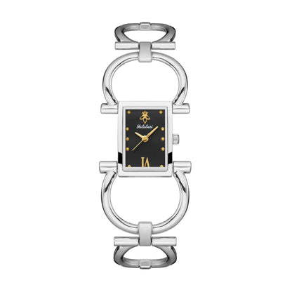 Women’s Retro Luxury Minimalist Quartz Watch – Artistic Alloy Bracelet, Elegant Analog Design, Water Resistant for Daily Wear Sylvara