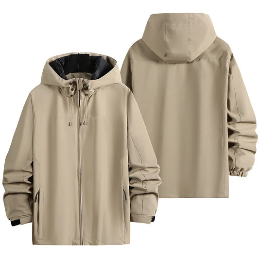 Men's Waterproof Biker Jacket – Windbreaker Raincoat for Hiking, Camping & Climbing Severus