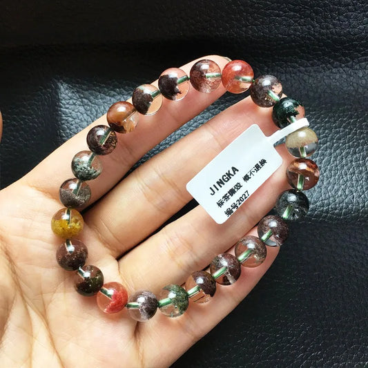 Crystal Pick Natural Four Seasons Cornucopia Bracelet – Colorful Lucky Bracelets for Men & Women