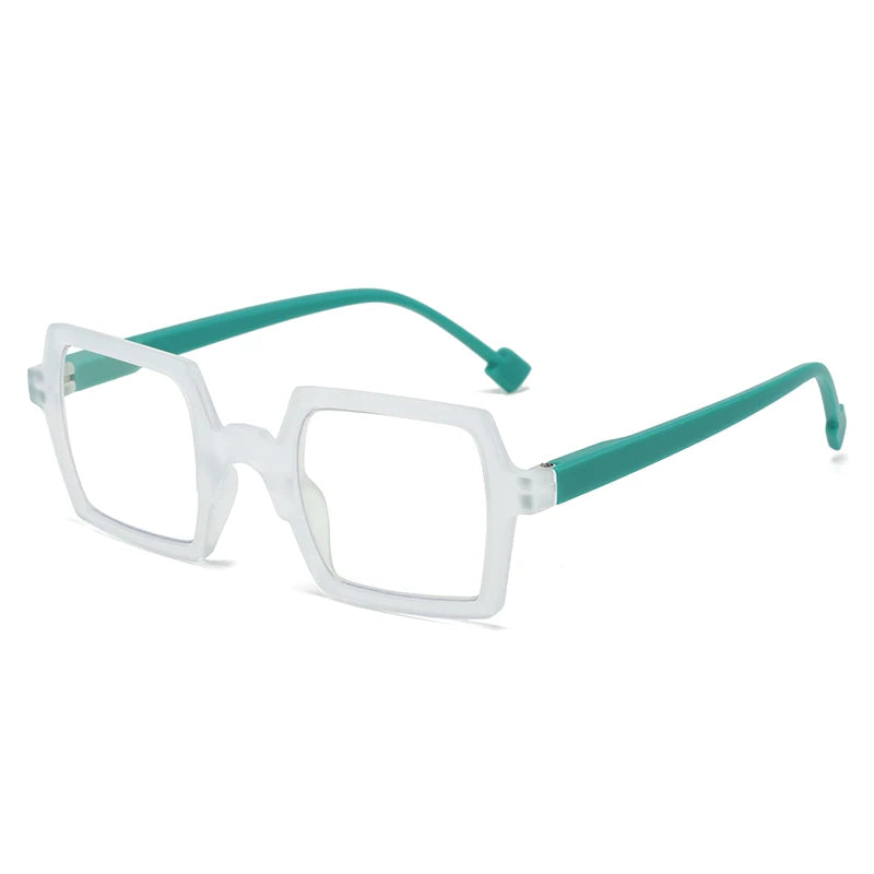 Unisex Full-Rim Square Blue Light Blocking Glasses | Stylish Eyewear for Men & Women Sidney