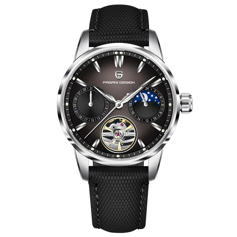 PAGANI DESIGN YS021 Men’s Automatic Mechanical Watch | 41mm Stainless Steel Luxury Wristwatch, 100M Waterproof