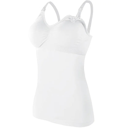 One Piece Seamless Wireless Nursing Bra – Front Open Maternity Camisole for Breastfeeding Moms | Pregnancy & Lactation Tank Top Claudette