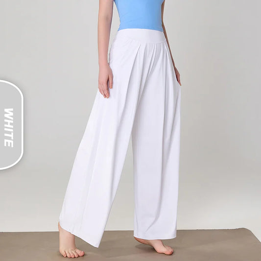 Women Sweatpants Fitness Gym Yoga Loose Jogging Training Trousers High Waist Pants