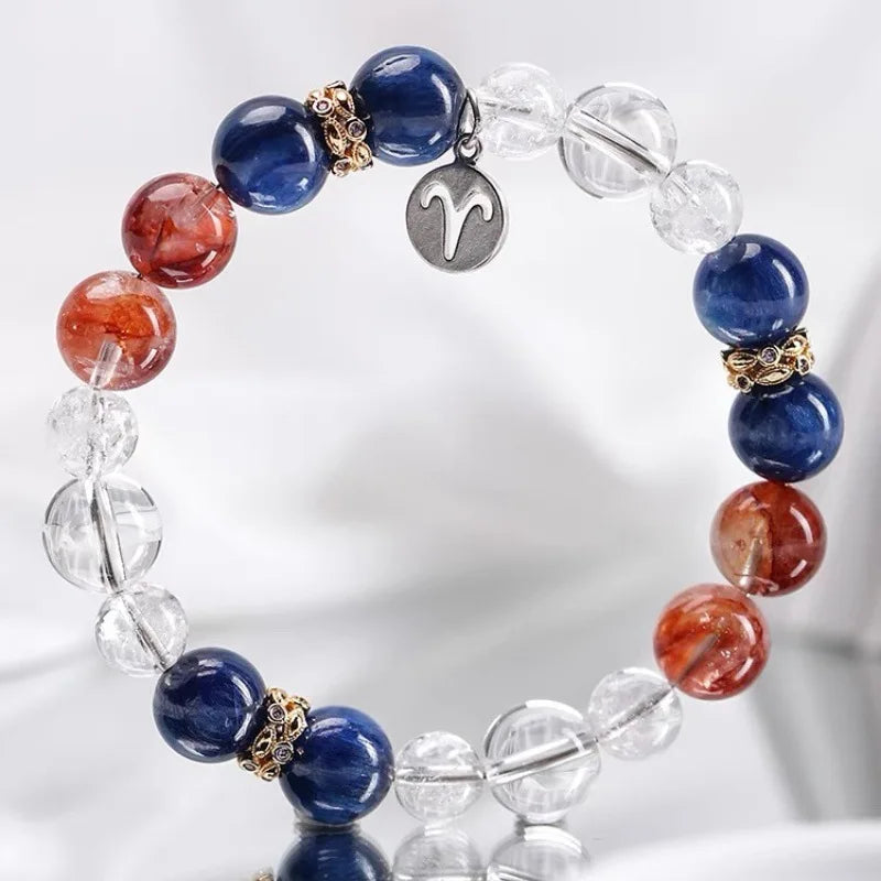 Natural Constellation Bracelet in S925 Sterling Silver – Elegant Minimalist Design, Perfect Gift for Men & Women