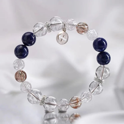 Natural Constellation Bracelet in S925 Sterling Silver – Elegant Minimalist Design, Perfect Gift for Men & Women