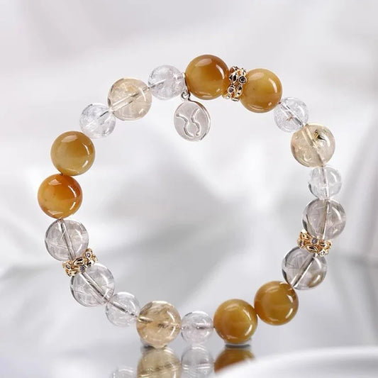 Natural Constellation Bracelet in S925 Sterling Silver – Elegant Minimalist Design, Perfect Gift for Men & Women