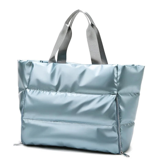 Tote Bag - Puffer Bags for Women | Stylish Handbags for Ladies | Yoga Mat Waterproof Purses Hershey