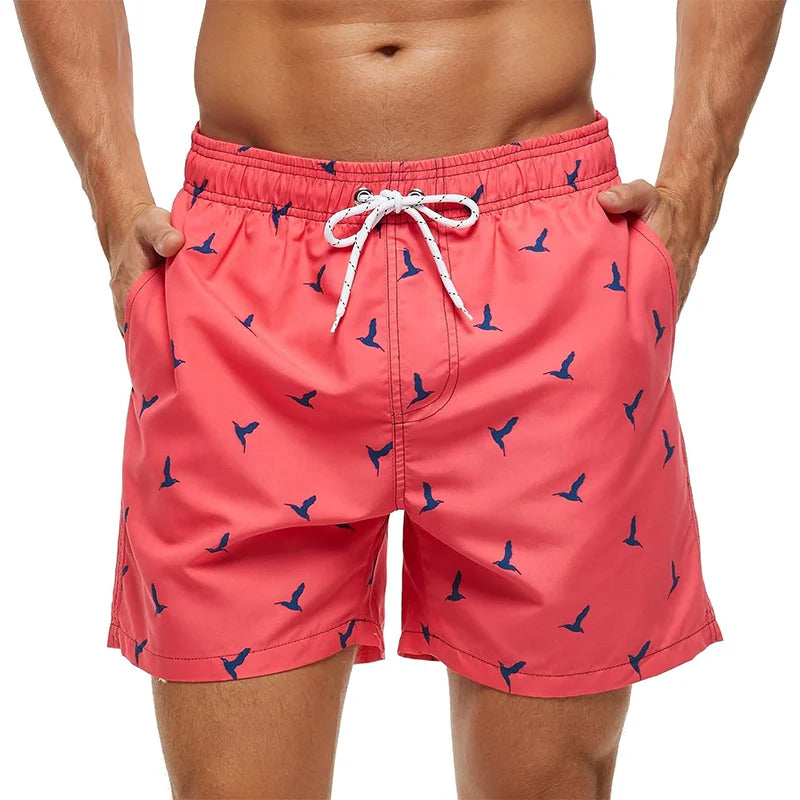 Men Beach Shorts Breathable Quick Dry