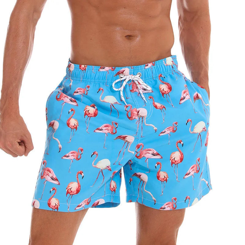 Men Beach Shorts Breathable Quick Dry