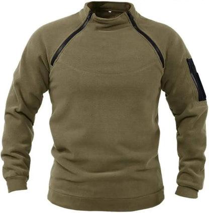 Men's Classic Winter Fleece Tops – Soft, Breathable Pajamas, Long Underwear, and Autumn Jumpers Benedict