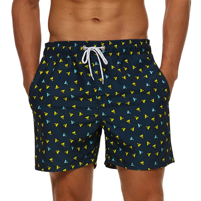 Men Beach Shorts Breathable Quick Dry