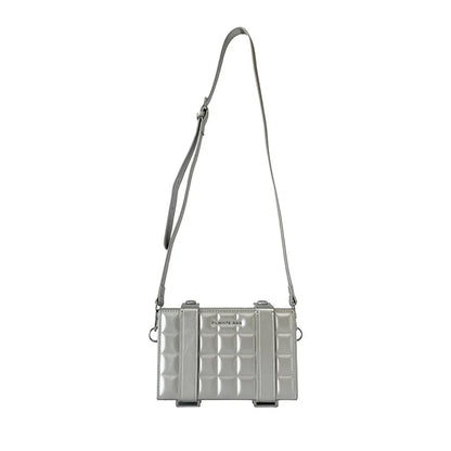 High-End Korean Leather Box Bag – Top-Quality Mini Messenger Bag for Women, Trendy Small Square Handbag with Stylish Design Aline