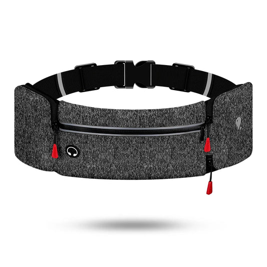 New Design Marathon Hiking Fanny Pack Running Belt Waist Bag with Water Bottle Holder